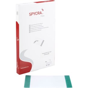 Filmforbinding, Spycra Film, 12x10cm, med silikonekl�b, steril *Denne vare tages ikke retur*