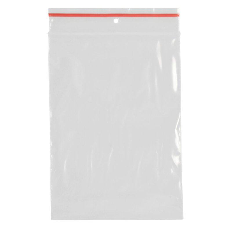 Lynl�spose, klar, LDPE/virgin, 7x10cm, uden skrivefelt