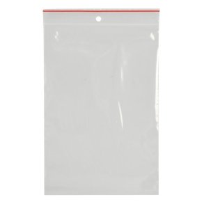 Lynl�spose, klar, LDPE/virgin, 12x18cm, uden skrivefelt