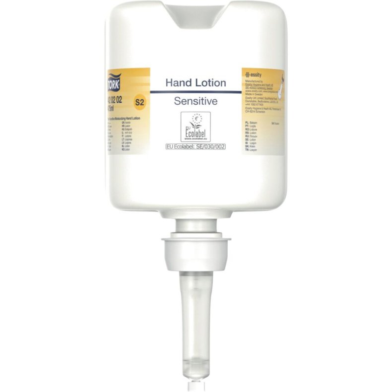 Hudlotion, Tork S2 Premium, 475 ml, uden farve og parfume