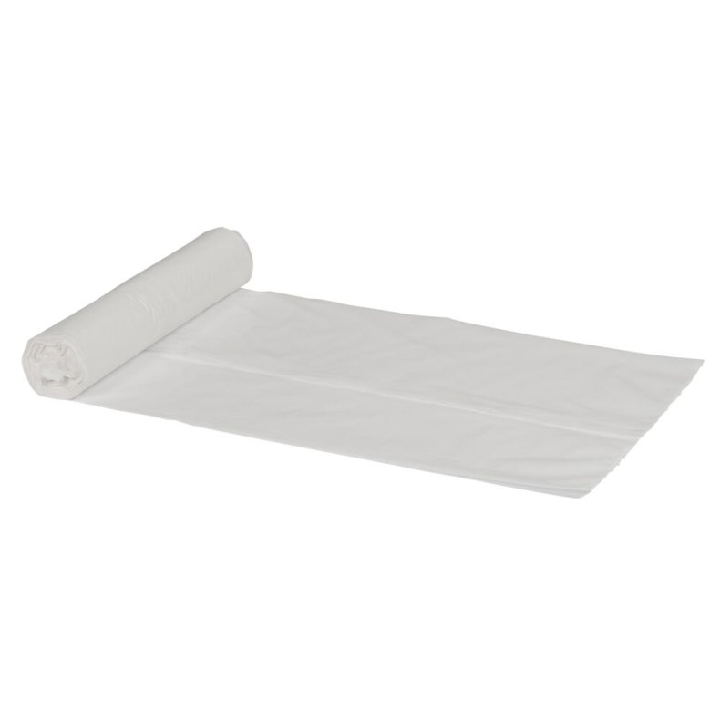 Spandepose, 15 l, hvid, LDPE/virgin, 37x50cm