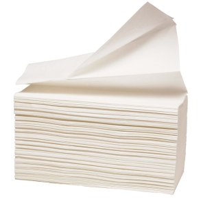 H�ndkl�deark, ABENA Care-Ness Excellent Plus, 2-lags, Z-fold, 24x20,3cm, 8 cm, hvid, nyfiber