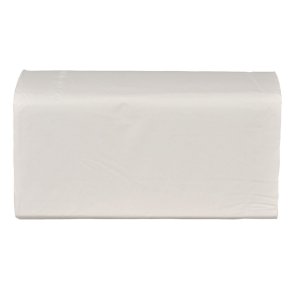 H�ndkl�deark, neutral, 2-lags, V-fold, 21x20,5cm, 10,5 cm, hvid, nyfiber