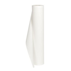 Lejepapir, neutral, 2-lags, 50m x 52cm, �10,5cm, hvid, nyfiber, uperforeret