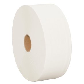 Jumborulle, Tork T1 Advanced, 2-lags, Midi, 360m x 9,4cm, �26cm, hvid, genanvendt papir