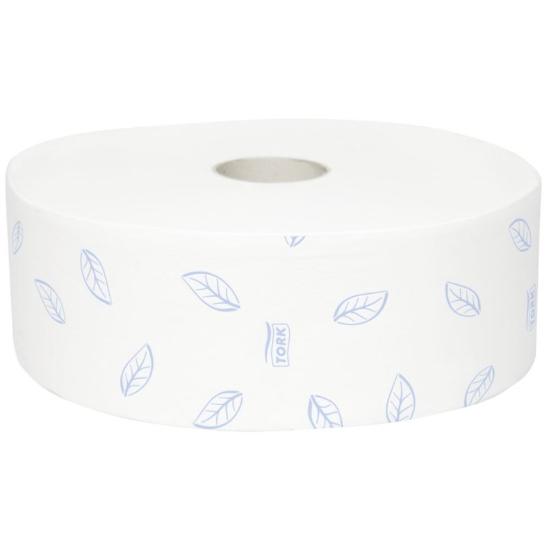 Jumborulle, Tork T1 Premium, 2-lags, Midi, 360m x 9,7cm, �26cm, hvid, genanvendt papir