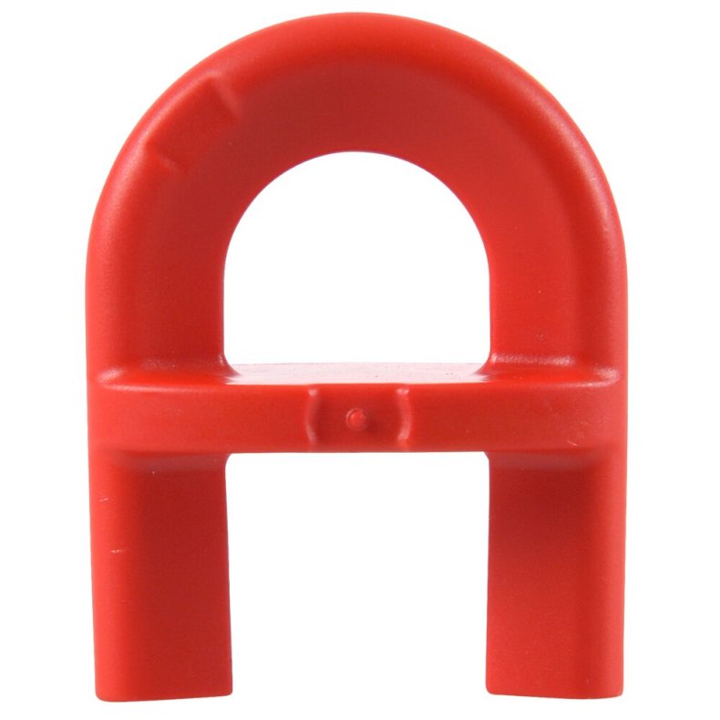 N�gle, r�d, plast, til dispenser, 5 stk.