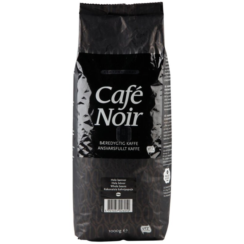 Kaffe, Caf� Noir, helb�nner, 1 kg