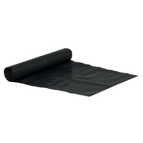 S�k, neutral, 100 l, sort, LDPE/genanvendt, 70x110cm