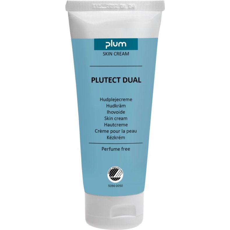 H�ndcreme, Plum Plutect Dual, 100 ml, uden farve og parfume