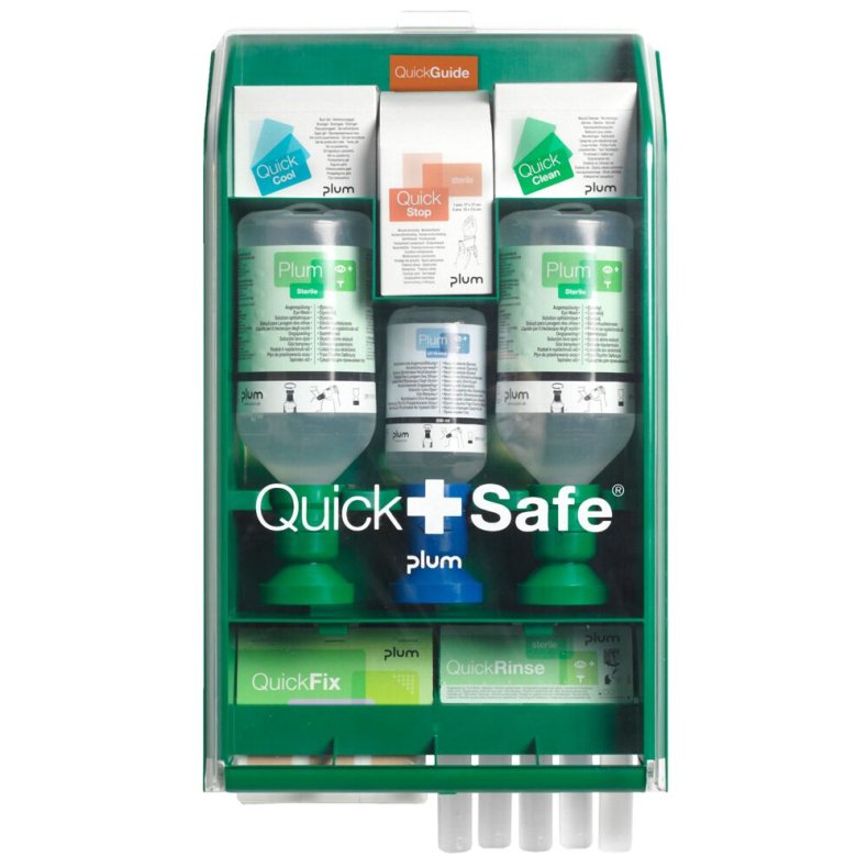F�rstehj�lpsstation, Plum QuickSafe Complete, 25,3x43cm, steril *Denne vare tages ikke retur*