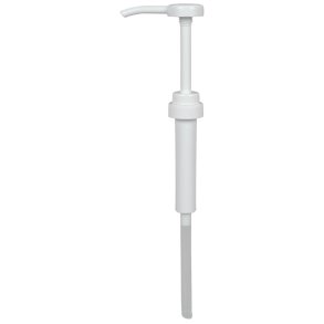 Pumpe, Deb, �4cm, hvid, plast, til Deb 5 l dunk