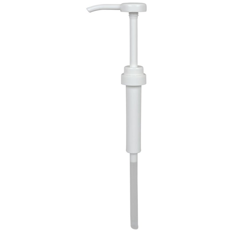 Pumpe, Deb, �4cm, hvid, plast, til Deb 5 l dunk