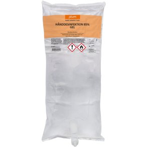 H�nddesinfektion gel, Kiilto, 1000 ml, gel, til st�ldispenser