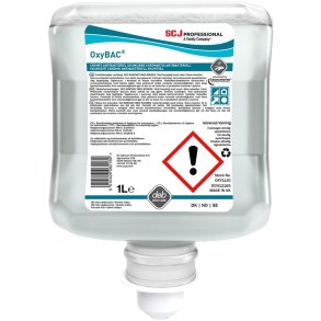 Skums�be, antibakteriel, SCJ Professional, 1000 ml, uden farve og parfume