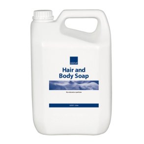 H�r- og Bodyshampoo, ABENA, 5000 ml, uden farve og parfume
