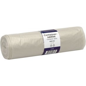 Containers�k, 1000 l, klar, LDPE/genanvendt, 228x172,5cm
