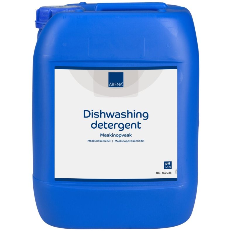 Maskinopvask, ABENA, 10 l, med klor
