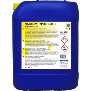 Klorreng�ring, Novadan, 20 l, 12,5%, uden farve og parfume *Denne vare tages ikke retur*