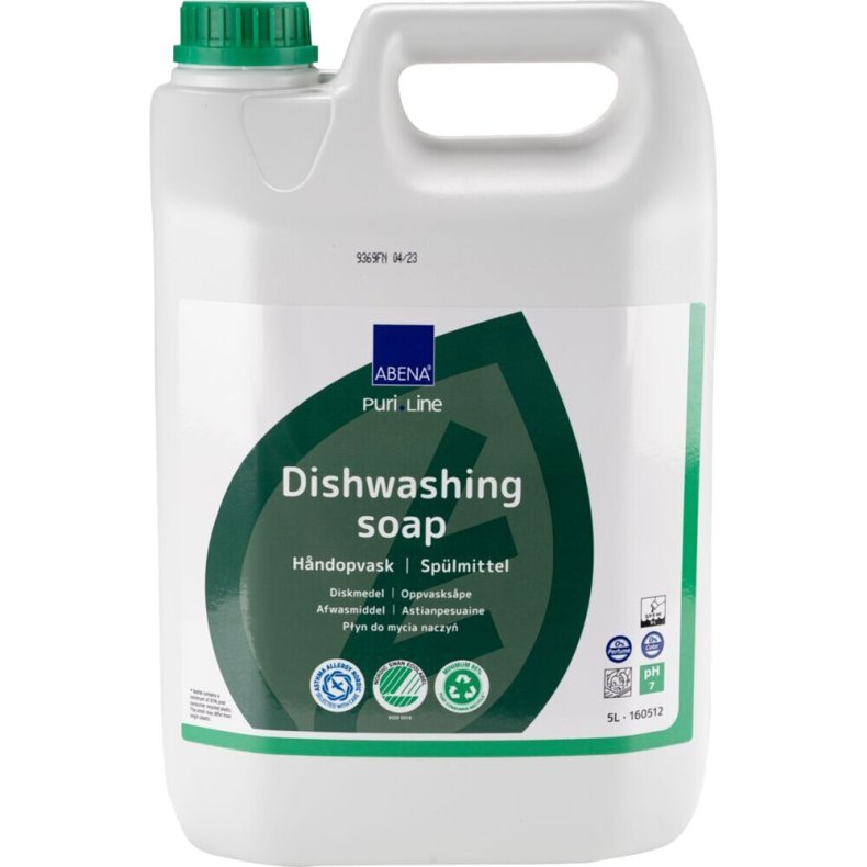H�ndopvask, ABENA Puri-Line, 5 l, uden farve og parfume
