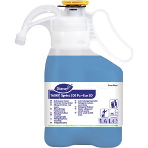 Universalreng�ring, Diversey TASKI Sprint 200 Pur-Eco SD, 1,4 l, SD, med farve og parfume