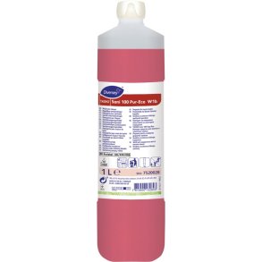 Sanitetsreng�ring, Diversey TASKI Sani 100 Pur-Eco, 1 l, alkalisk/affedtende, med farve og parfume