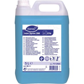 Universalreng�ring, Diversey TASKI Sprint 200 E1b, 5 l, med farve og parfume
