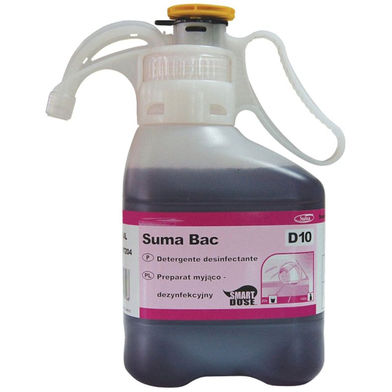Desinfektions- og reng�ringsmiddel, Diversey Suma Bac D10, 1,4 l, SmartDose