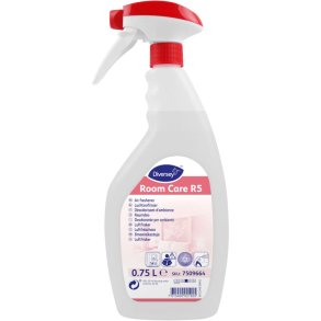 Luftfrisker, Diversey Room Care R5, 750 ml, klar-til-brug, uden farve, med parfume