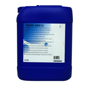 Skumreng�ring, Novadan Foam 2000 CL, 20 l, alkalisk/affedtende, med klor, uden farve og parfume *Denne vare tages ikke retur*