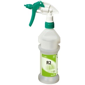 Bruseflaske, Diversey, 300 ml, til Room Care R2, gr�nt brusehoved *Denne vare tages ikke retur*
