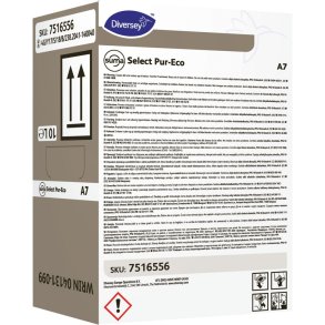 Afsp�nding, Diversey Suma Select Pur-Eco A7, 10 l, SafePack, med farve, uden parfume