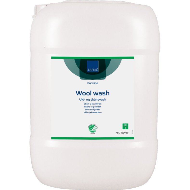 T�jvask, ABENA Puri-Line, 10 l, uld- og sk�nevask, uden farve og parfume