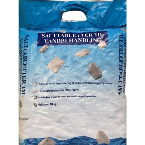 Salttabletter, til bl�dg�ringsanl�g, 10 kg