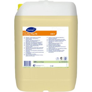 T�jvask, Diversey CLAX Plus Pur-Eco 33C1, 20 l, kul�rt og hvidt, uden farve og parfume