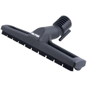 Parketmundstykke, Nilfisk, GD5, GD930, VP300/600/930, 300mm, �32mm, sort, plast, med b�rsteh�r, clips og hjul *Denne vare tages ikke retur*