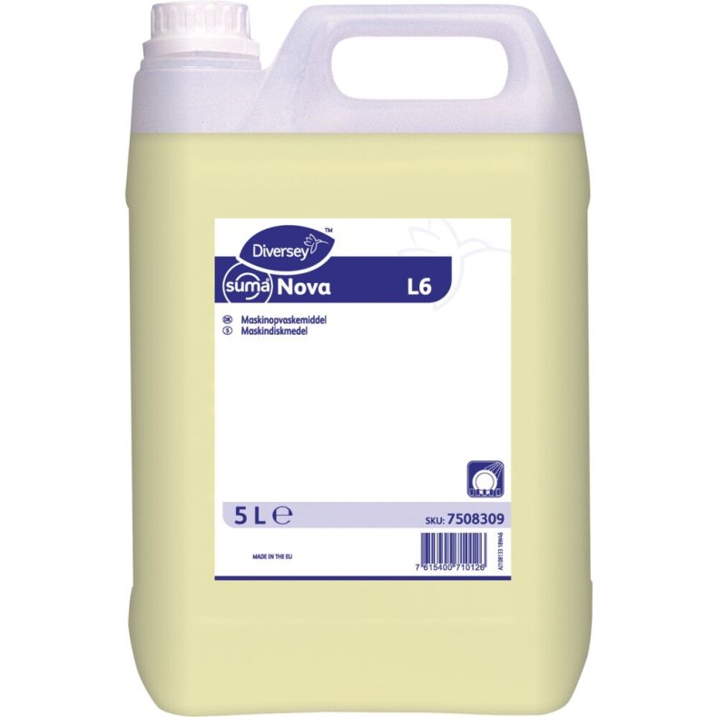 Maskinopvask, Diversey Suma Nova L6, 5 l, uden klor