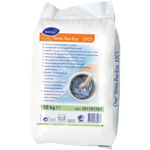 Vaskepulver, Diversey CLAX Omin Color G 37C1, kul�rt, uden farve og parfume, 10 kg