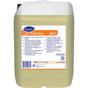 T�jvask, Diversey CLAX Profi Forte 36C1, 10 l, hvidt, uden farve, med parfume