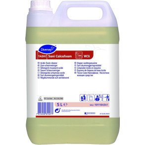 Skumreng�ring, Diversey TASKI Sani Calcafoam W3i, 5 l, sur/afkalkende, uden klor, farve og parfume