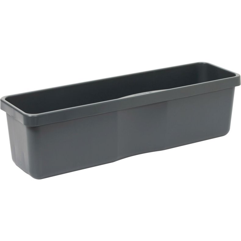 Moppeboks, Diversey TASKI, 71,8x20x20cm, gr�, plast, uden l�g og hank, til 60 cm system *Denne vare tages ikke retur*