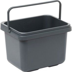 Inventarspand, Diversey TASKI, 285x220x203mm, 7 l, gr�, plast, med hank *Denne vare tages ikke retur*