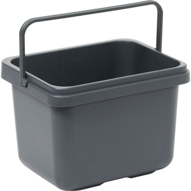 Inventarspand, Diversey TASKI, 285x220x203mm, 7 l, gr�, plast, med hank *Denne vare tages ikke retur*