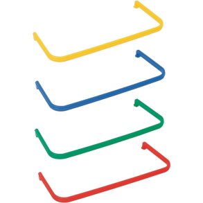 H�ndtag, Diversey TASKI, 11,8x28,5x2cm, flerfarvet, plast, til 7 ltr. inventarspand, 4 stk *Denne vare tages ikke retur*