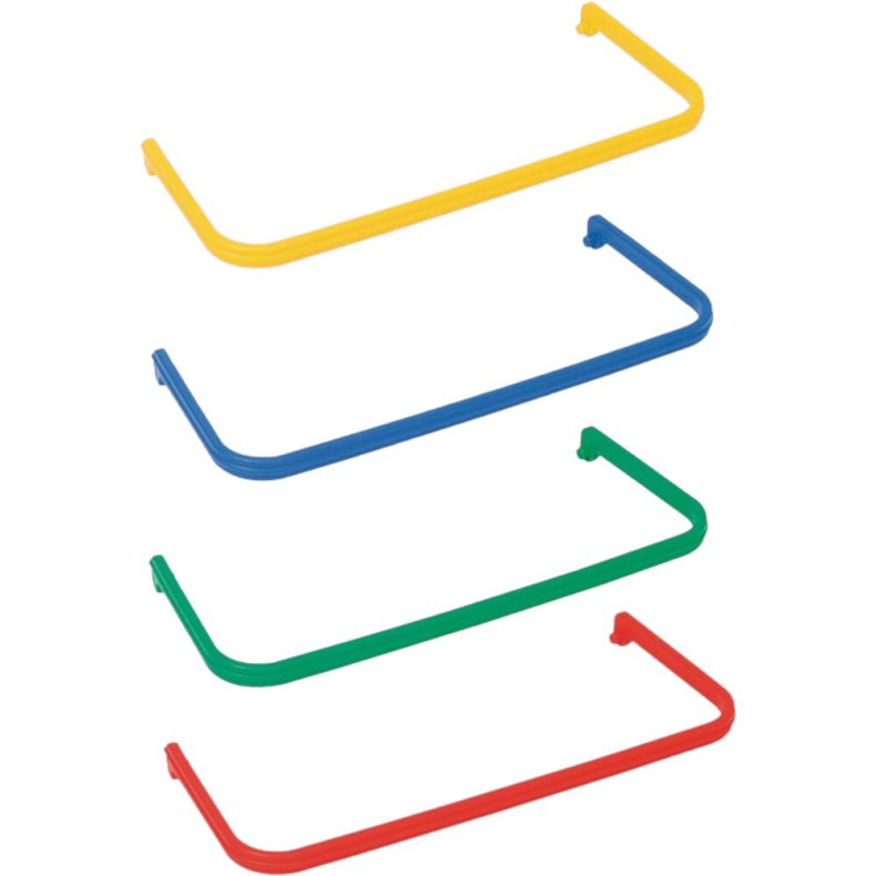 H�ndtag, Diversey TASKI, 11,8x28,5x2cm, flerfarvet, plast, til 7 ltr. inventarspand, 4 stk *Denne vare tages ikke retur*