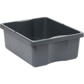 Moppeboks, Diversey TASKI, 550x445x210mm, gr�, plast, til montering p� reng�ringsvogn *Denne vare tages ikke retur*