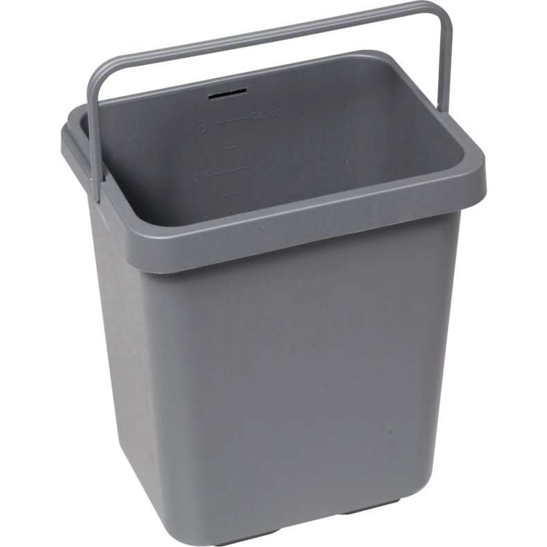 Inventarspand, Diversey TASKI, 32x28,5x22cm, 12 l, gr�, plast, med hank *Denne vare tages ikke retur*