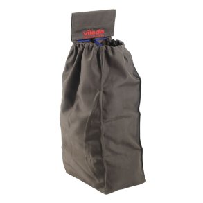 Vaskepose, Vileda, 55x24x33cm, bl�, PP, med burreb�ndsoph�ng