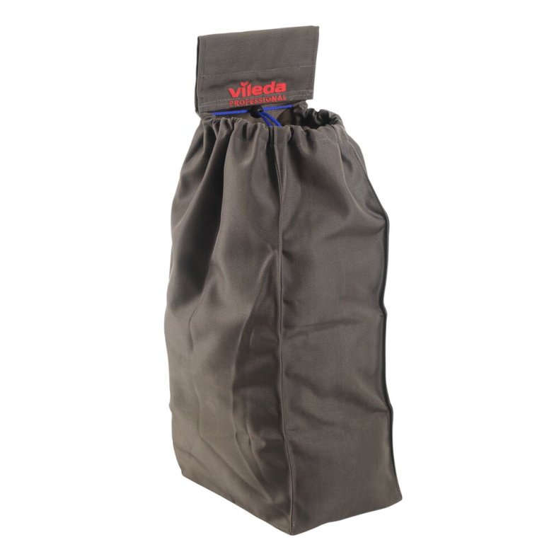 Vaskepose, Vileda, 55x24x33cm, bl�, PP, med burreb�ndsoph�ng