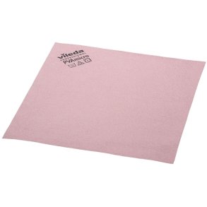 Reng�ringsklud, Vileda PVAmicro, 38x35cm, r�d, mikrofiber